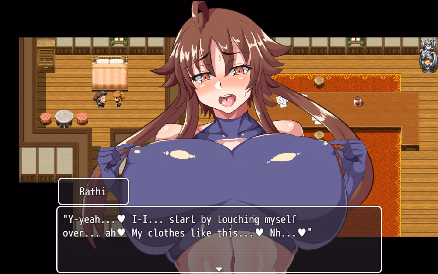 RPGM Completed Rookie Knight Rathi - A Knight's Common Sense Changed Through Hypnosis [v1.0] [Drill Sakika]