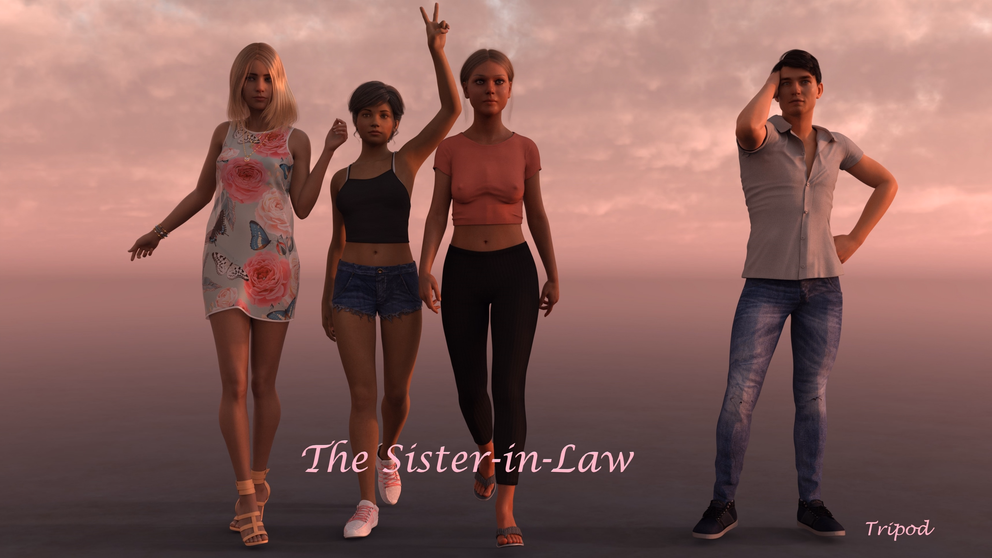 VN Ren'Py Abandoned The Sister in Law [v0.05] [Tripod]