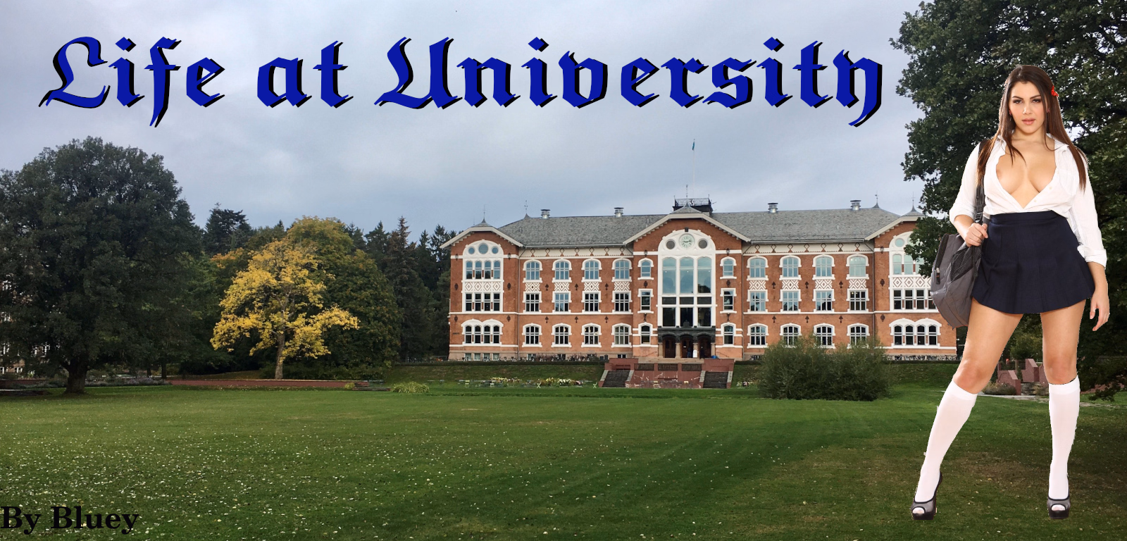 HTML Abandoned Life at University [v1.41] [Bluey]