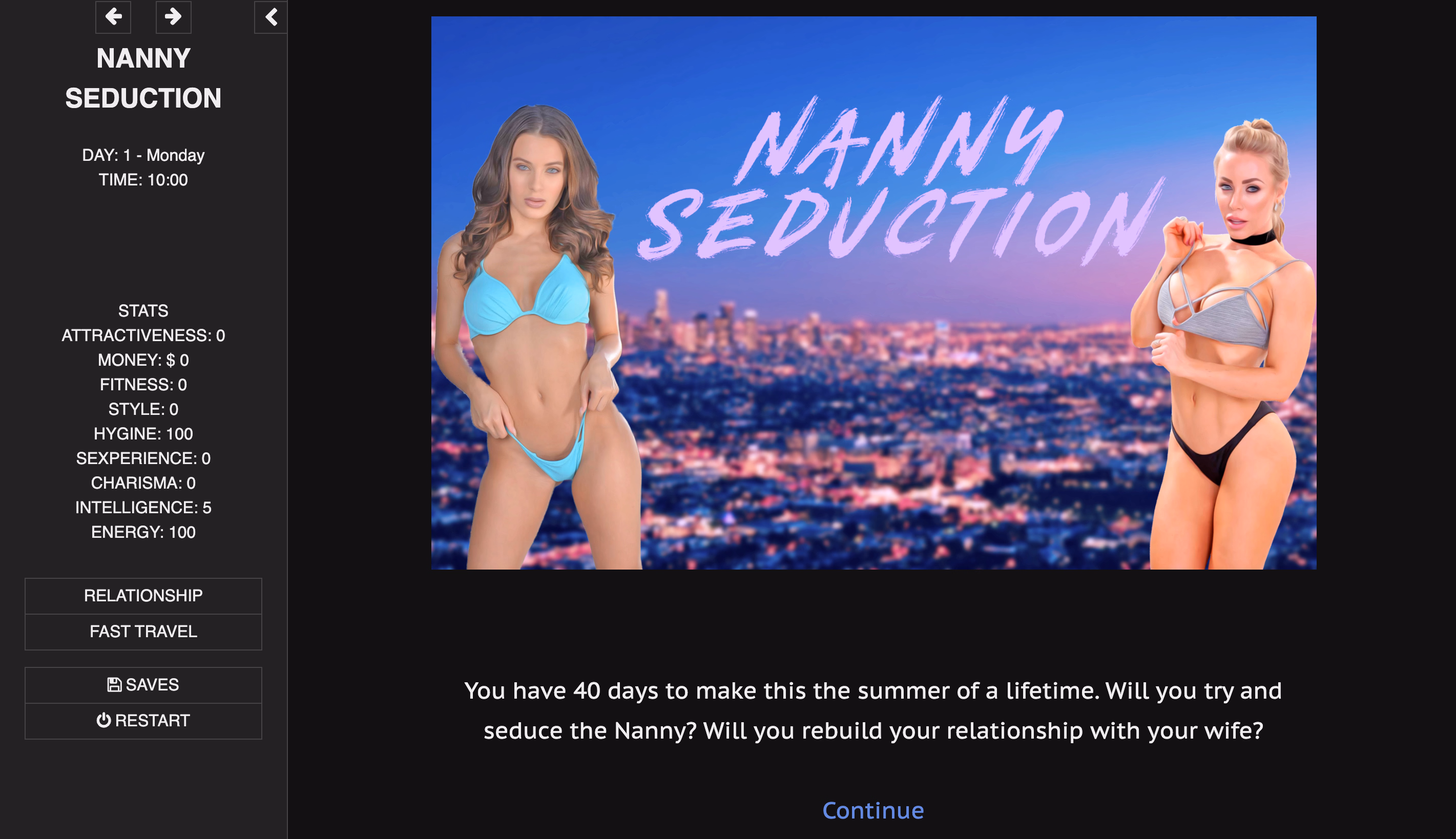 HTML Abandoned Nanny Seduction [Demo] [Vedicus Games]