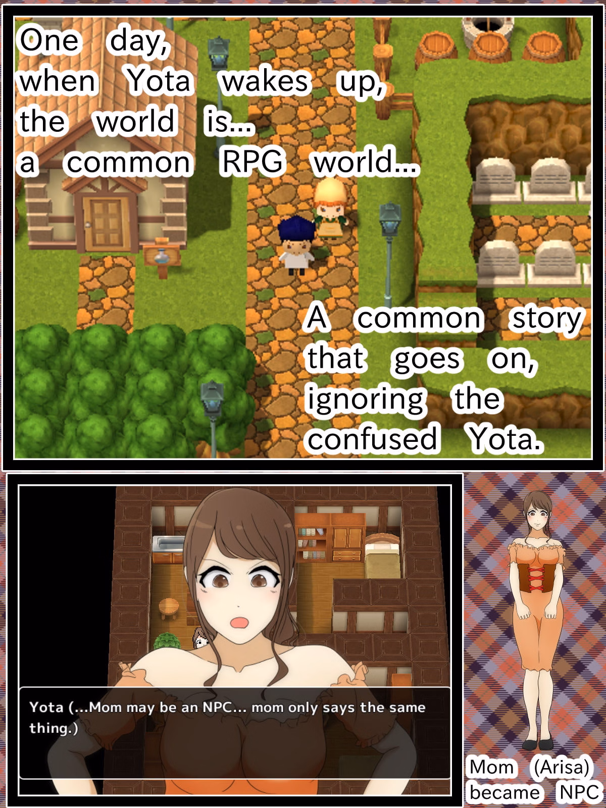 Others Completed MamaRPG ～Creampie to mom who became NPC～ [Final] [Sistny&Anasis]