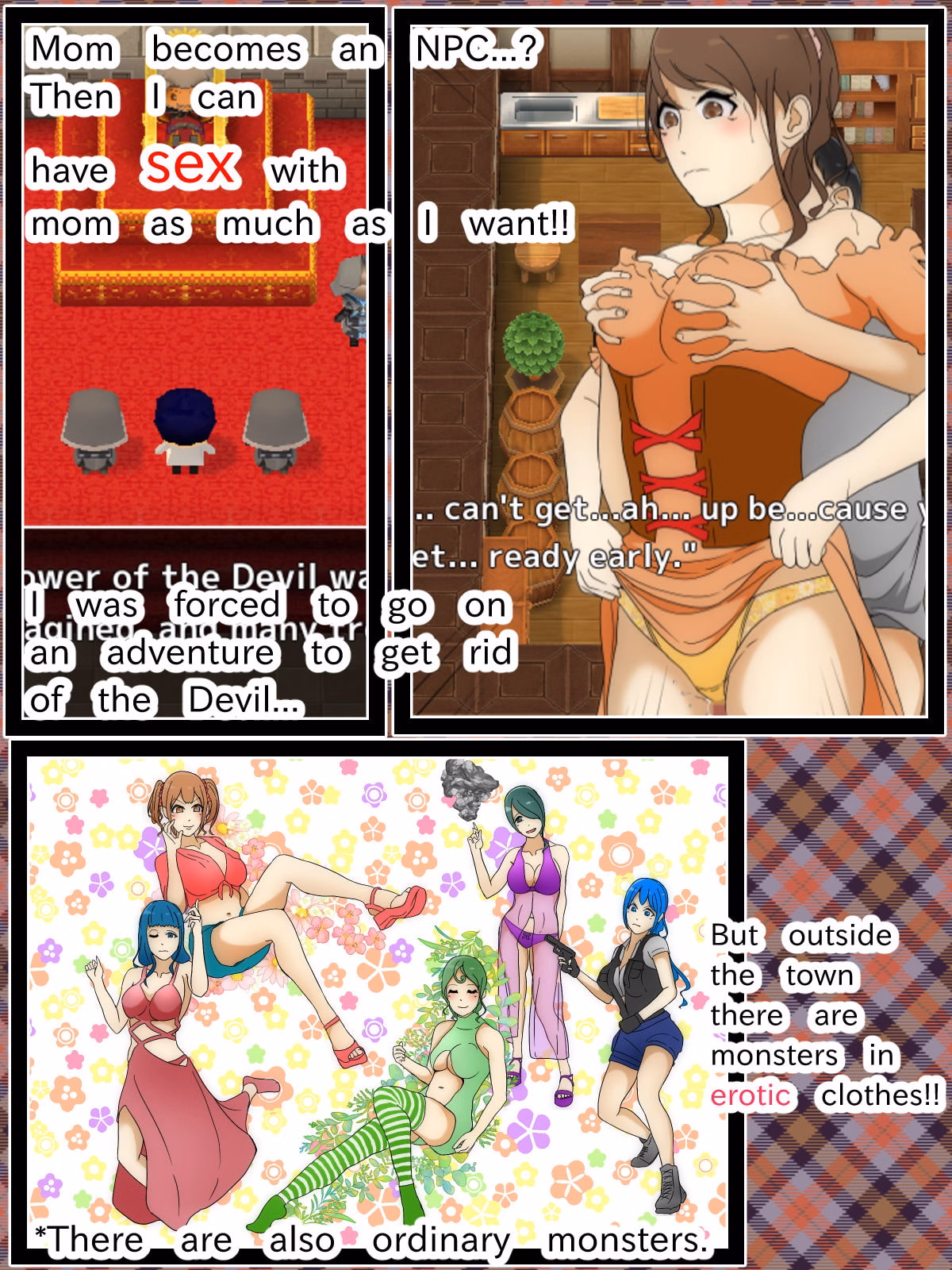 Others Completed MamaRPG ～Creampie to mom who became NPC～ [Final] [Sistny&Anasis]