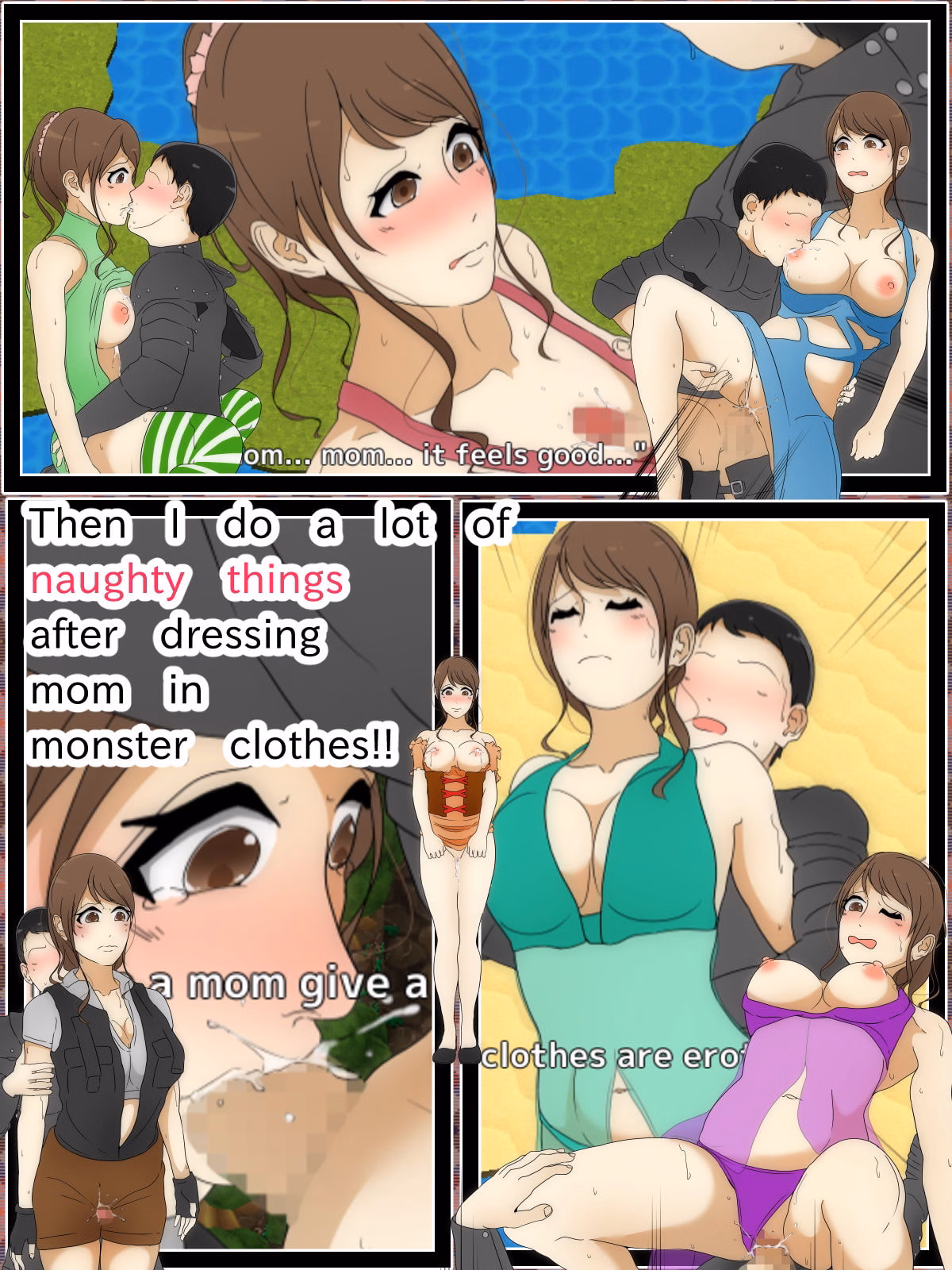 Others Completed MamaRPG ～Creampie to mom who became NPC～ [Final] [Sistny&Anasis]