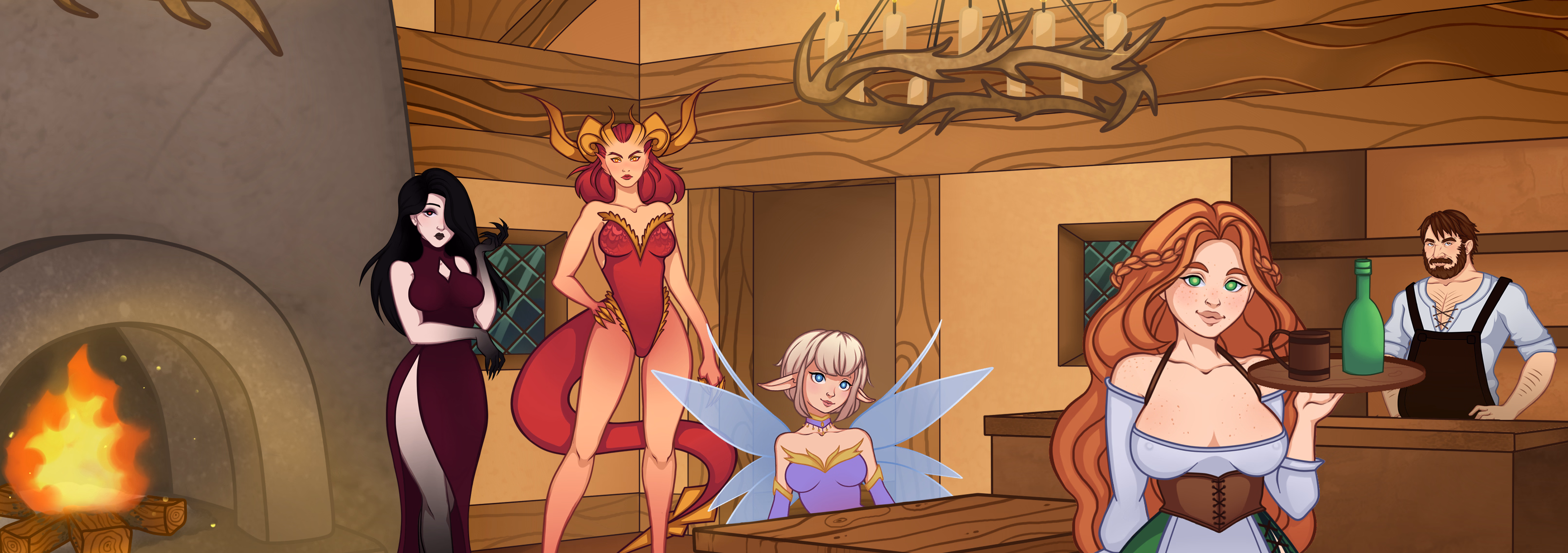 Ren'Py Abandoned Fantasy Inn [v0.1.7a] [Outbreak Inn]