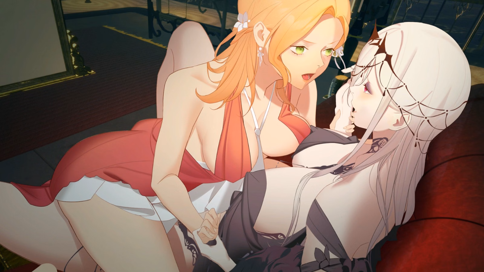 VN Unity Completed Fallen girl - Black rose and the fire of desire [Final] [BoRoBoRoGame]