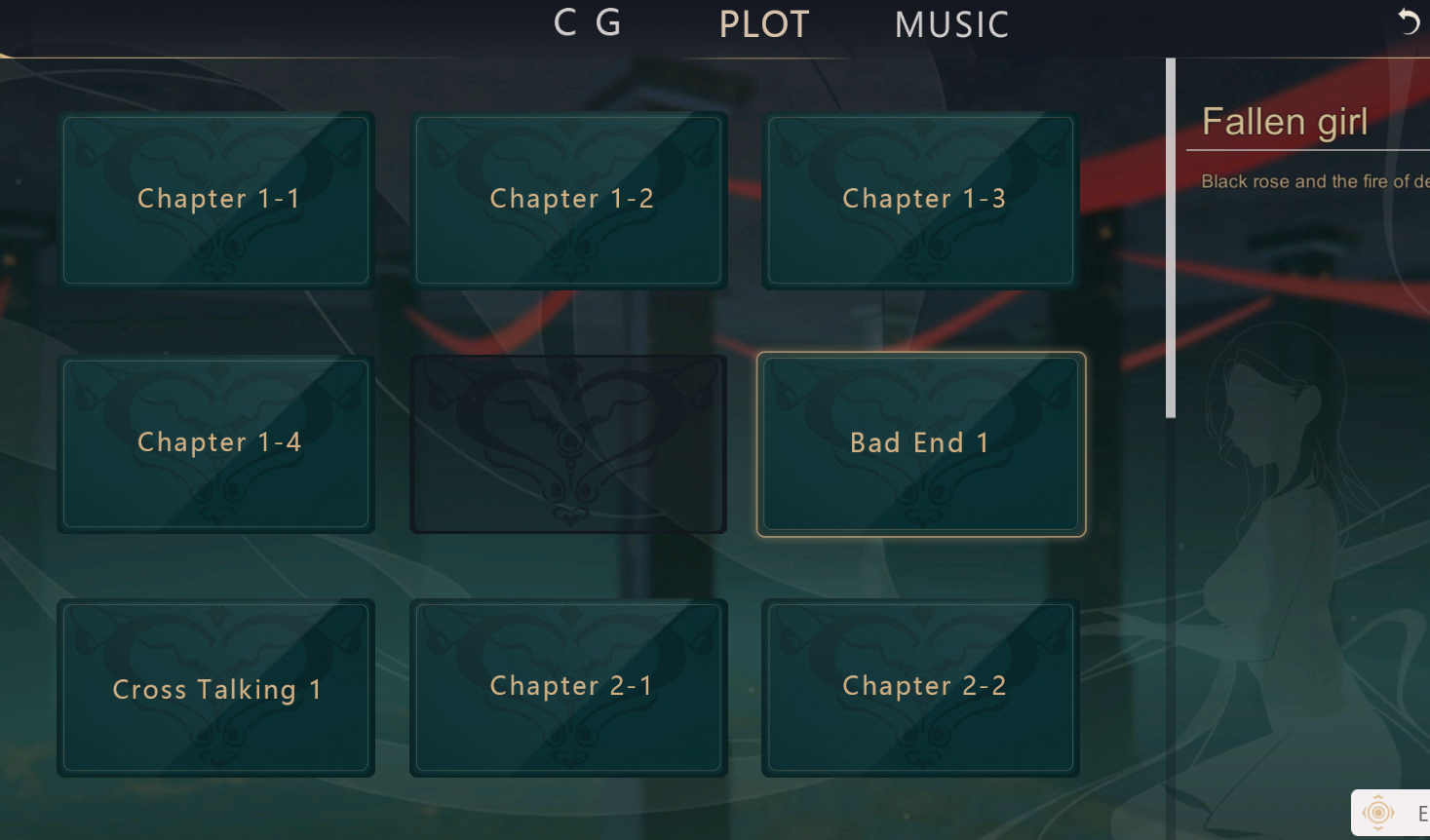 VN Unity Completed Fallen girl - Black rose and the fire of desire [Final] [BoRoBoRoGame]