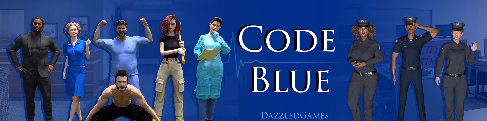 Ren'Py Abandoned Code Blue [v0.2.2] [DazzledGames]