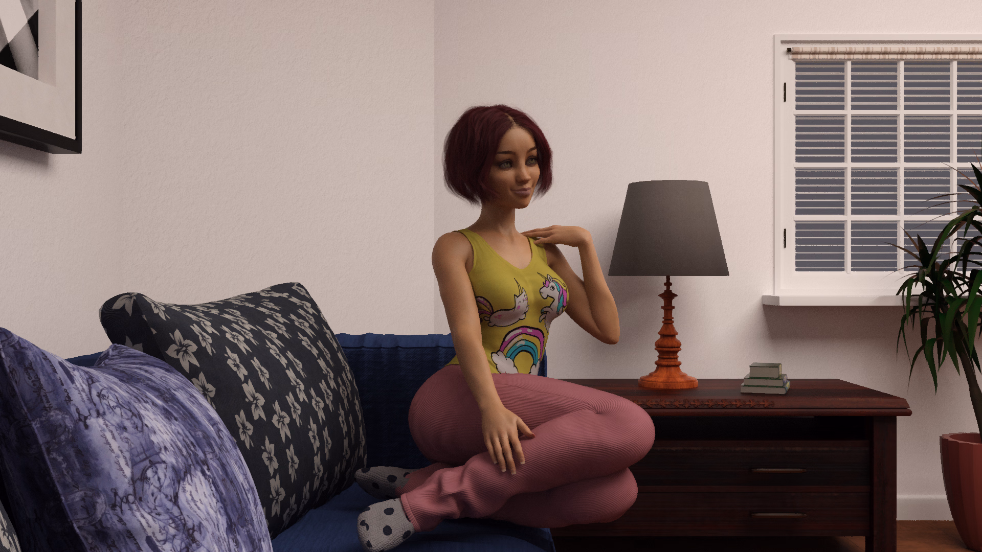 VN Ren'Py Completed Goodnight Kiss: Sugar and Spice [Endings] [Dirty Secret Studio]