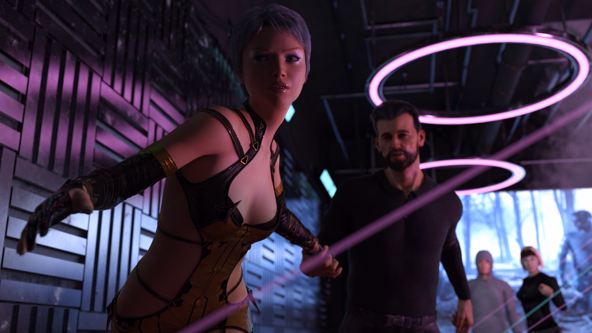 VN Unity Completed Intruder on the Bridge [v1.0.6] [Drunk Robot]