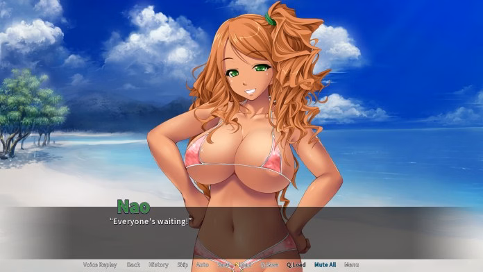 VN Ren'Py Completed Big Dick at the Beach [Final] [Miel]