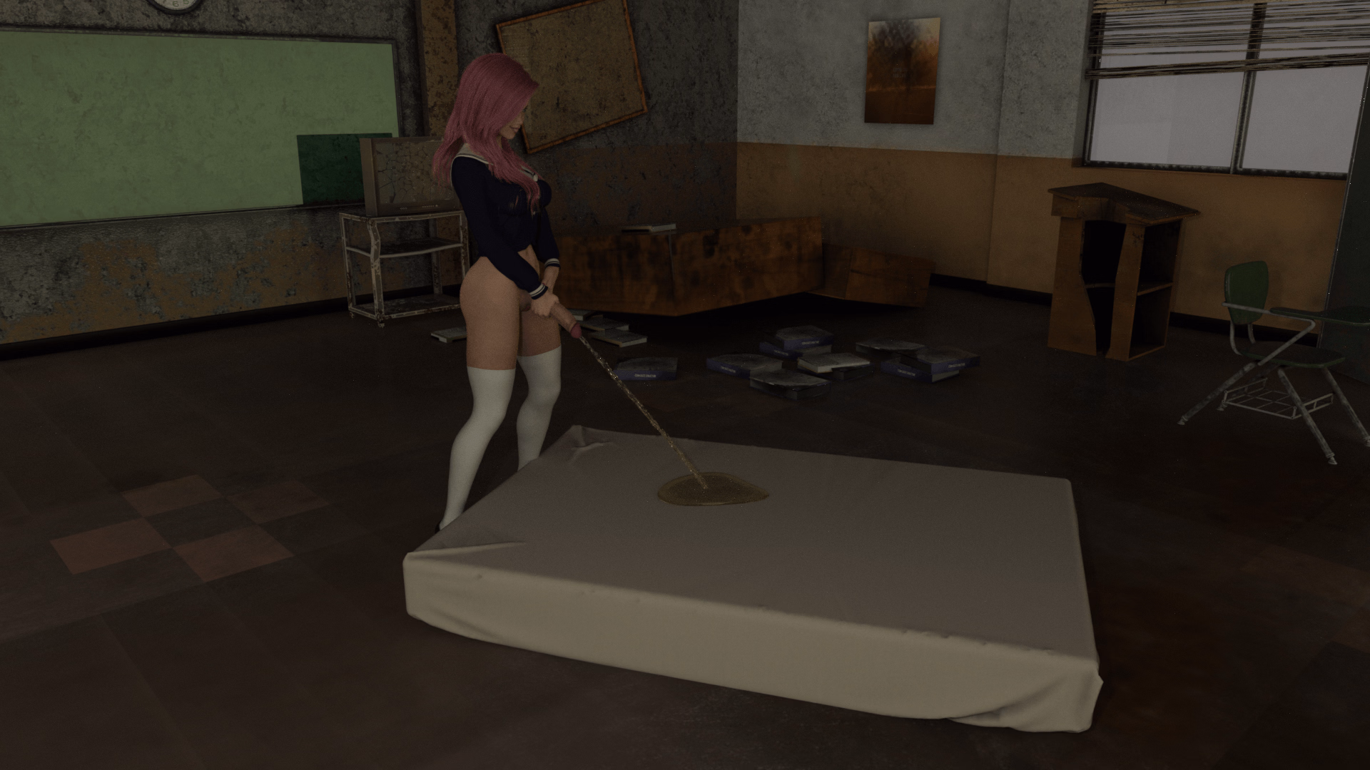 VN Ren'Py Abandoned Slave U [v0.42] [SecondClass]