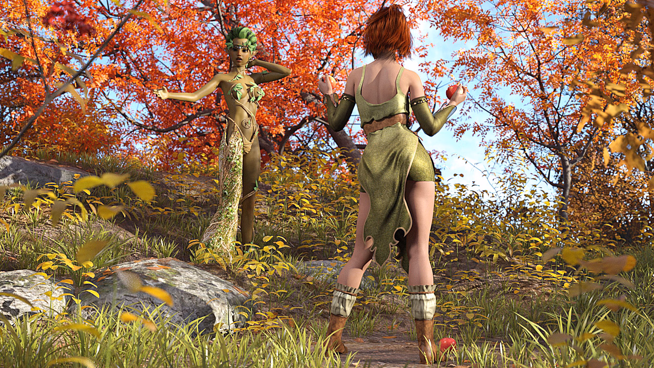 VN Ren'Py Alenja's Adventures [v0.21 Final] [Wet & Wild Production]