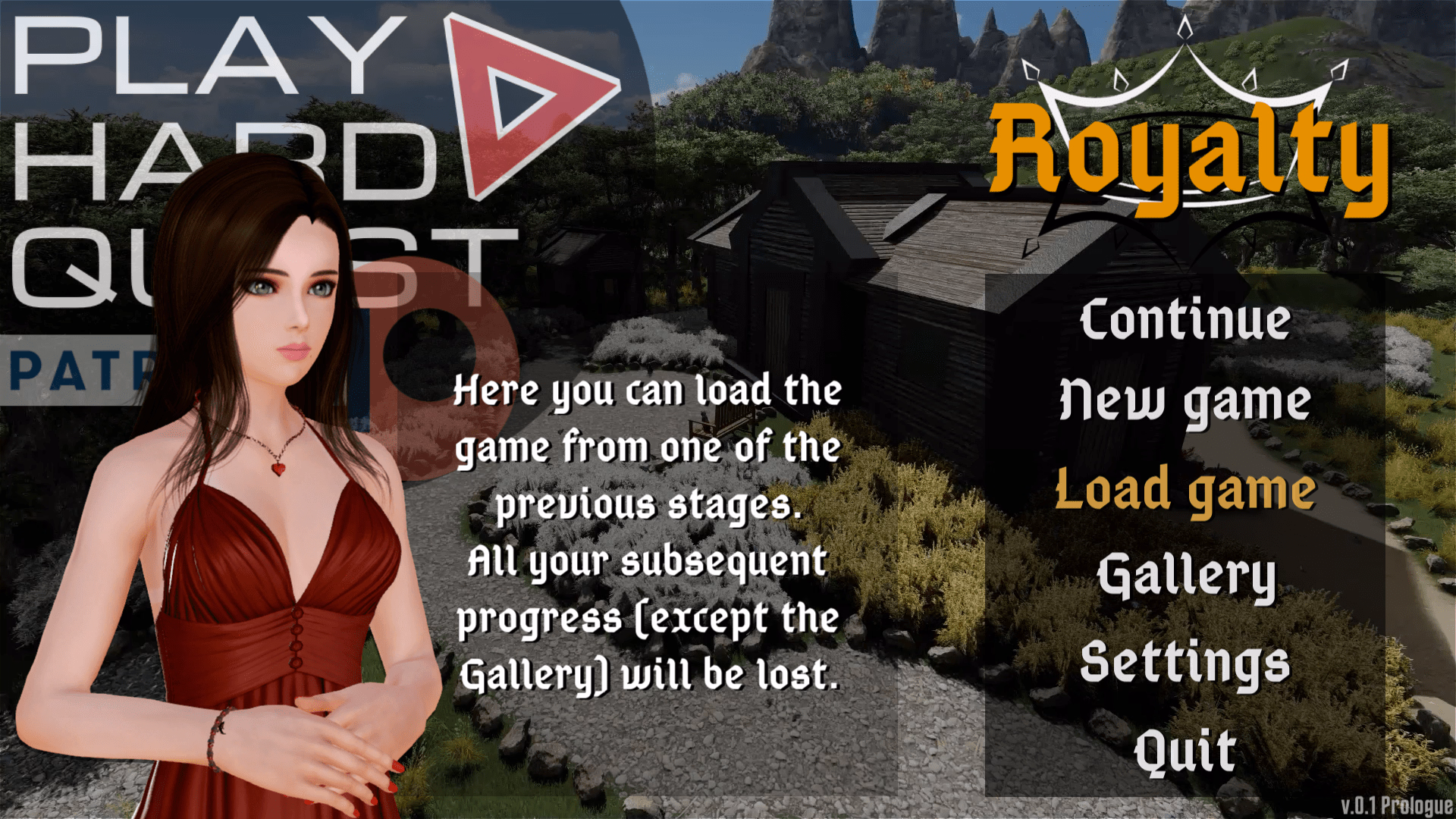 Unity Abandoned Royalty [v.0.1.3] [PlayHardQuest]