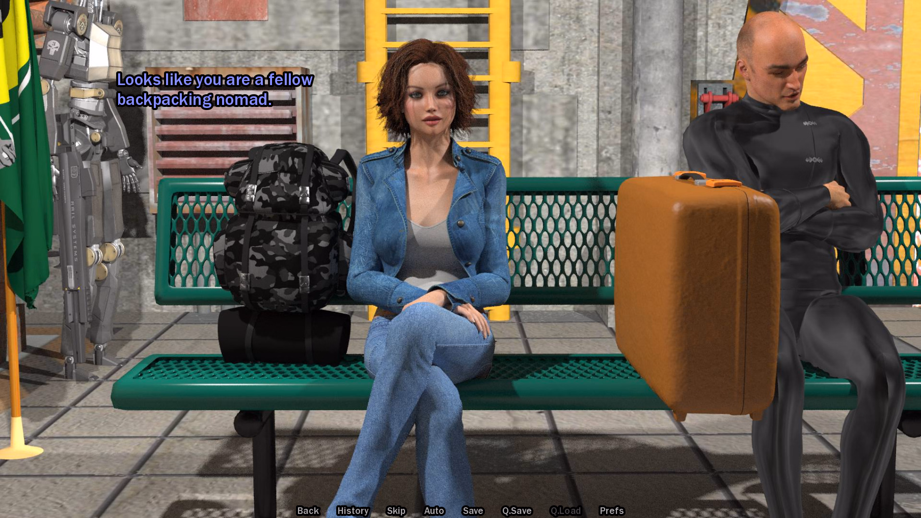 VN Ren'Py Completed Hopepunk City [v1.1] [dateariane]