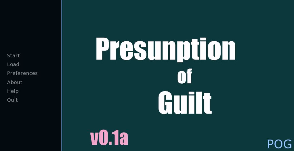 VN Ren'Py Abandoned Presumption of Guilt [v0.1a] [MistGames]