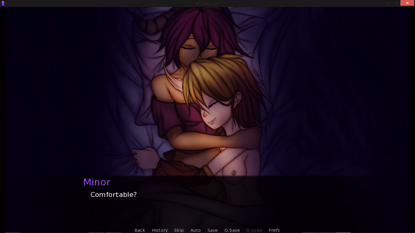 VN Ren'Py Completed A Long Day [v1.2.1] [OneZero Senpai]