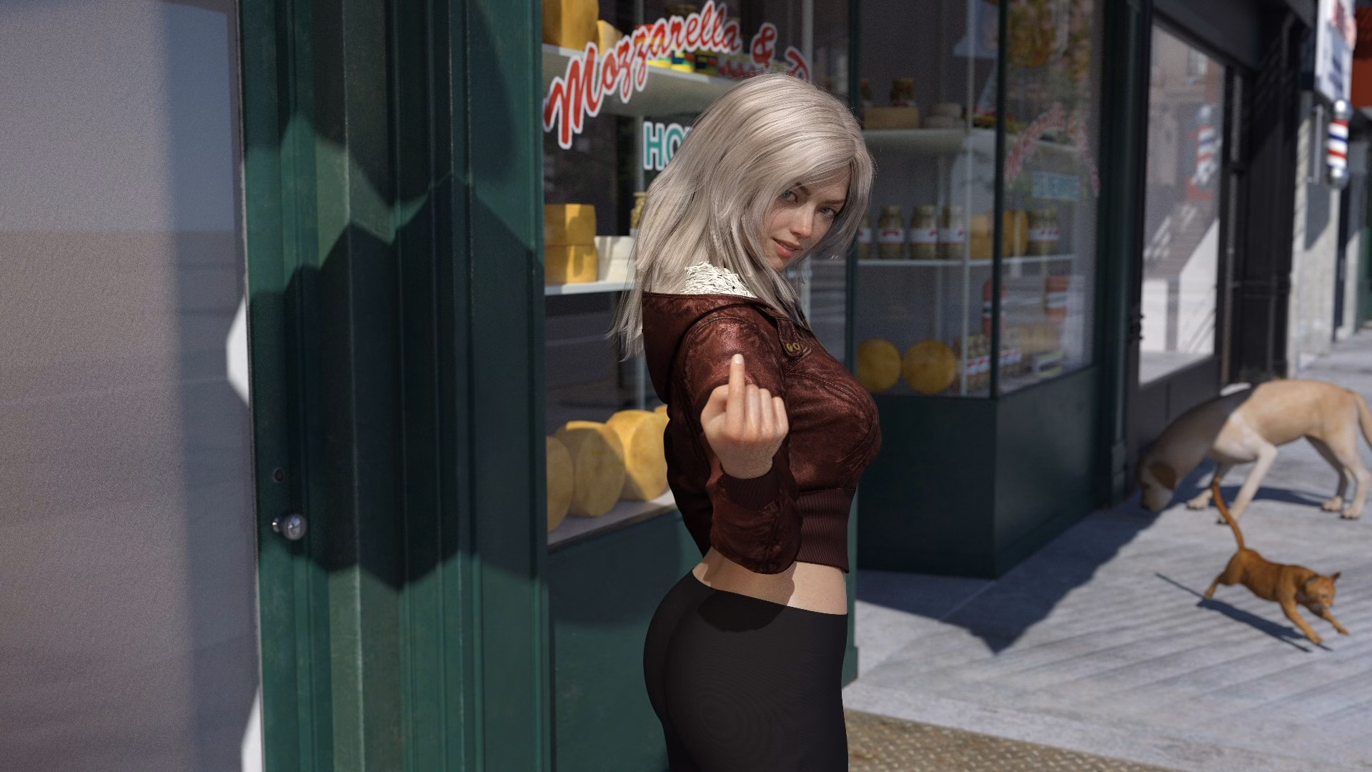 VN Ren'Py Abandoned Watching My Wife [v0.6.1] [Illegible Mink]