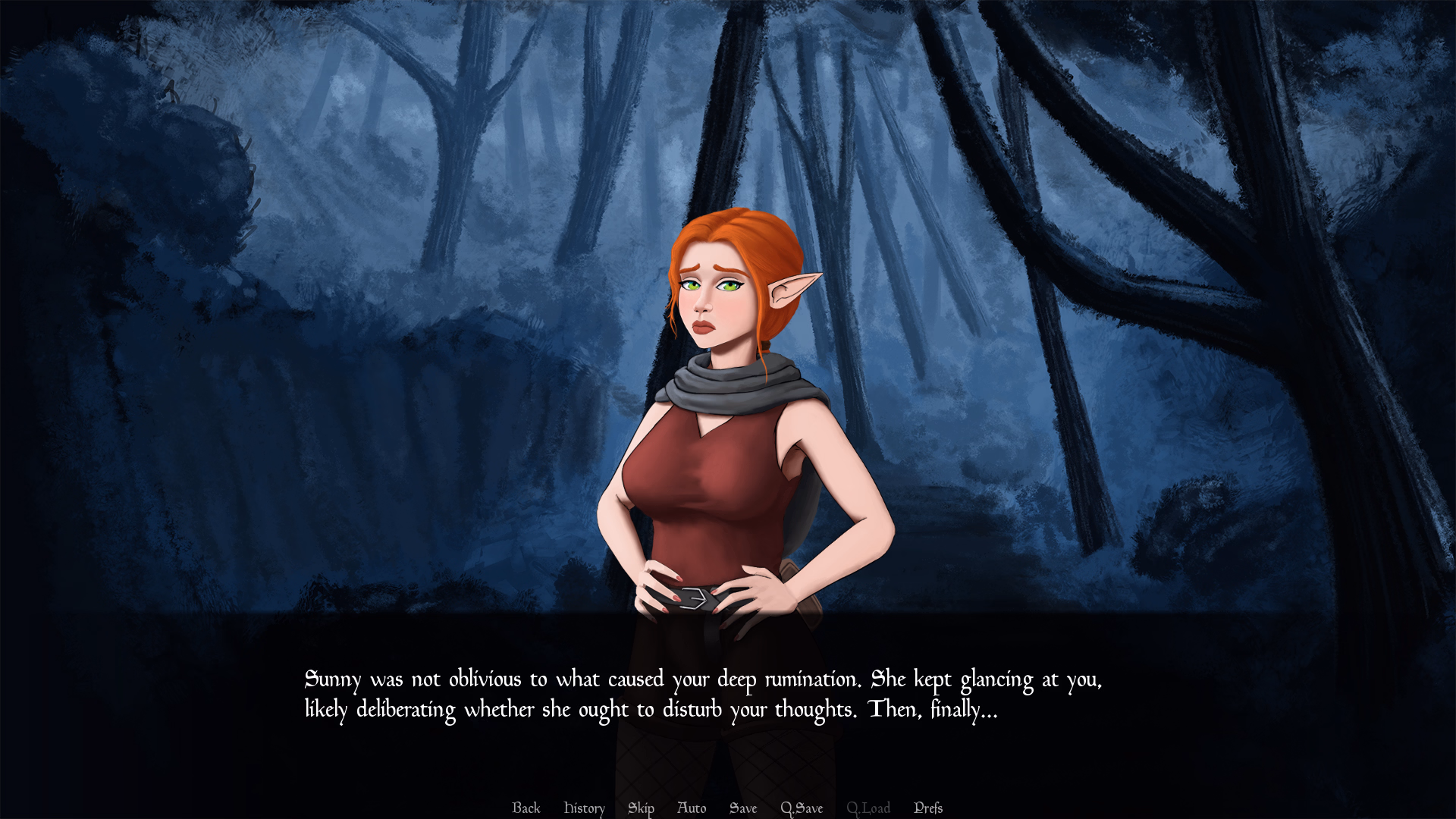 VN Ren'Py Abandoned Elvensang [Ep. 5] [Worlaix]