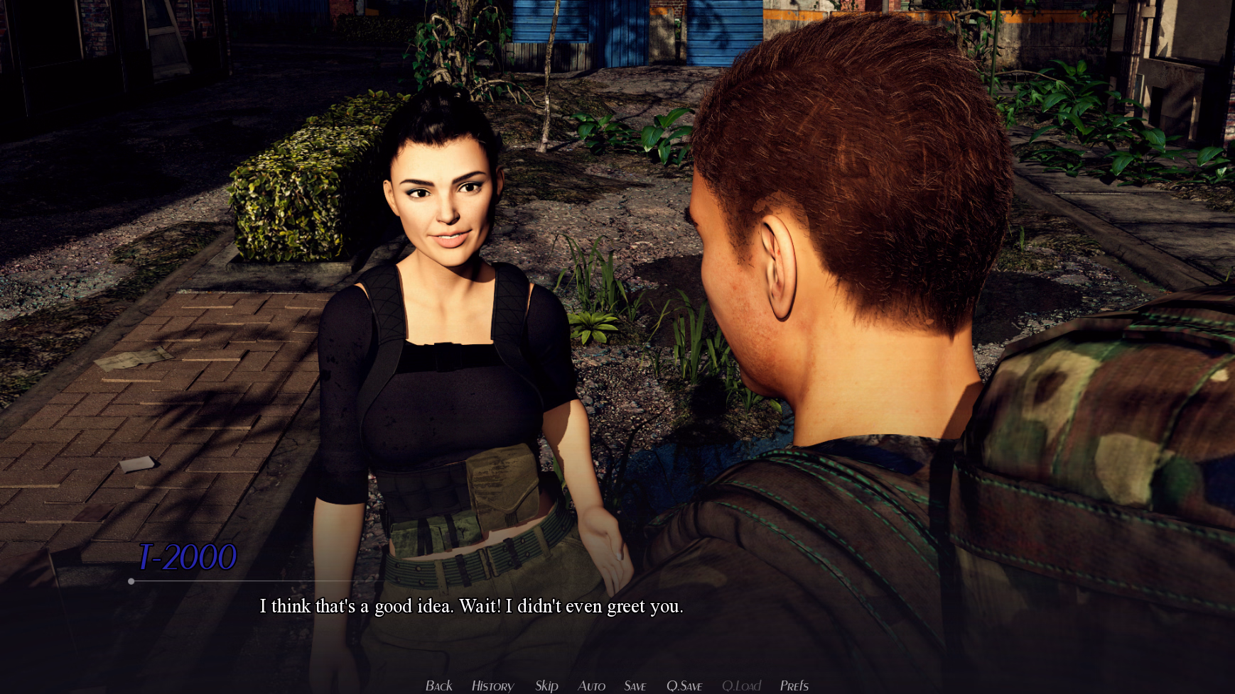 VN Ren'Py Abandoned The Story of a Survivor [Ep.1] [Piloo]
