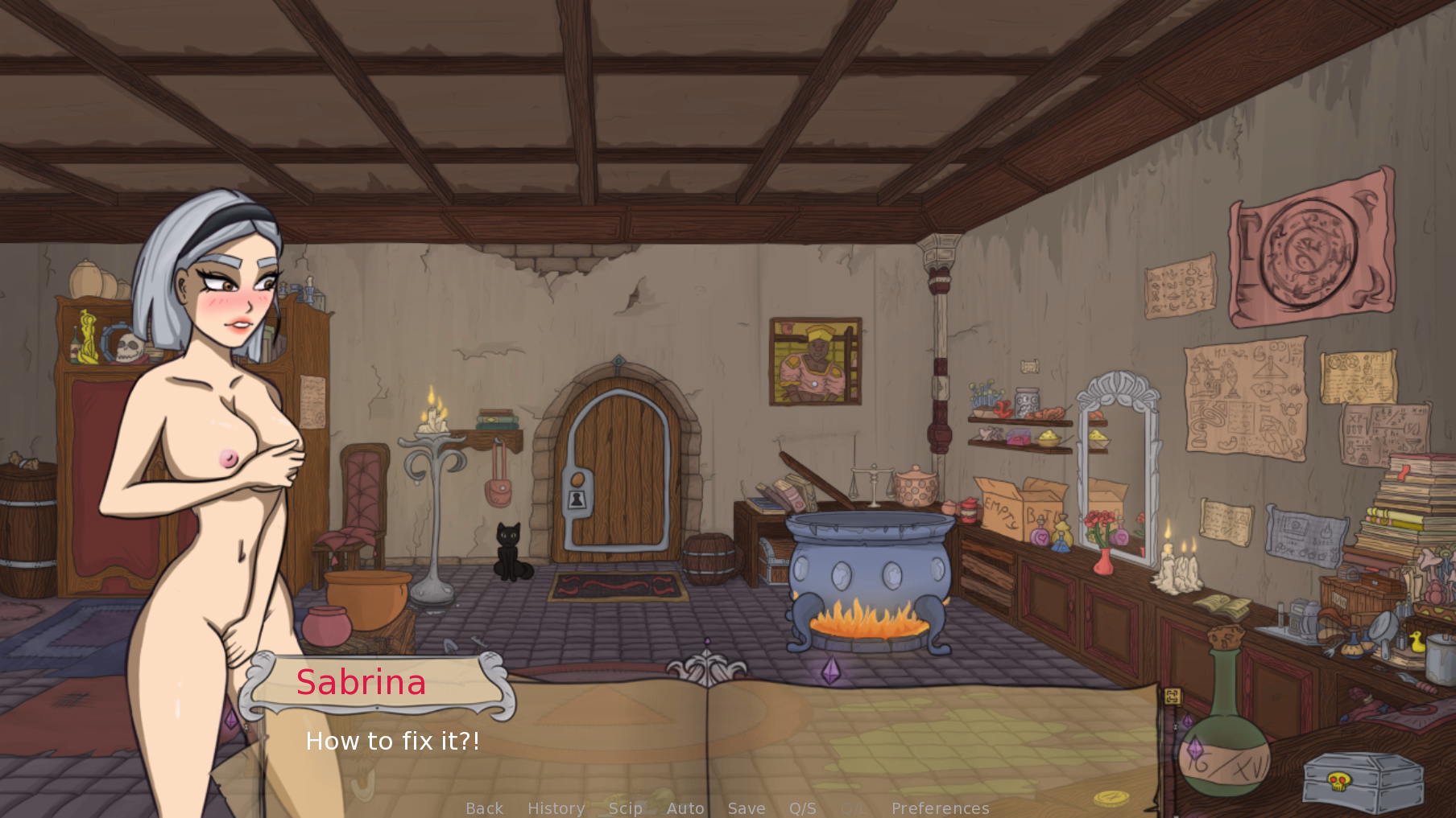 Ren'Py Abandoned Sabrina: The Invisible Art [v0.64] [Omar company]