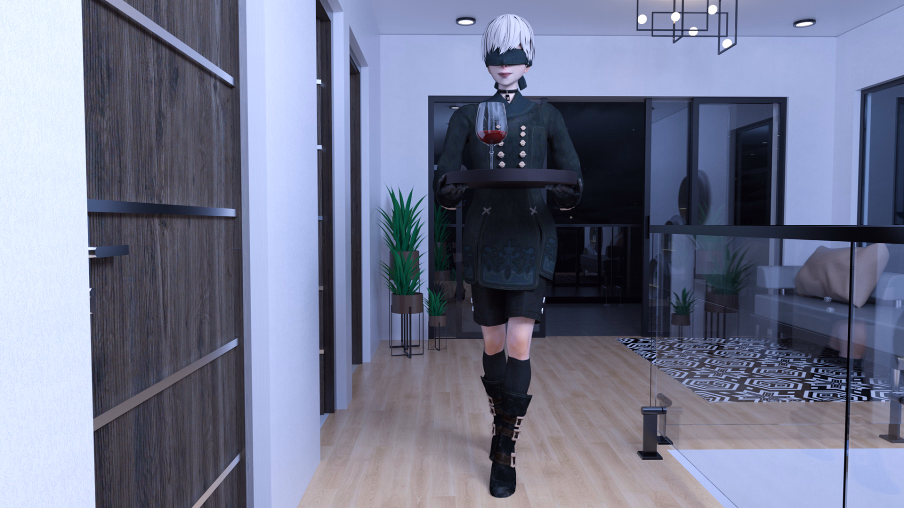 VN Ren'Py Abandoned 2B Interracial NTR [v0.01] [VixenVail]