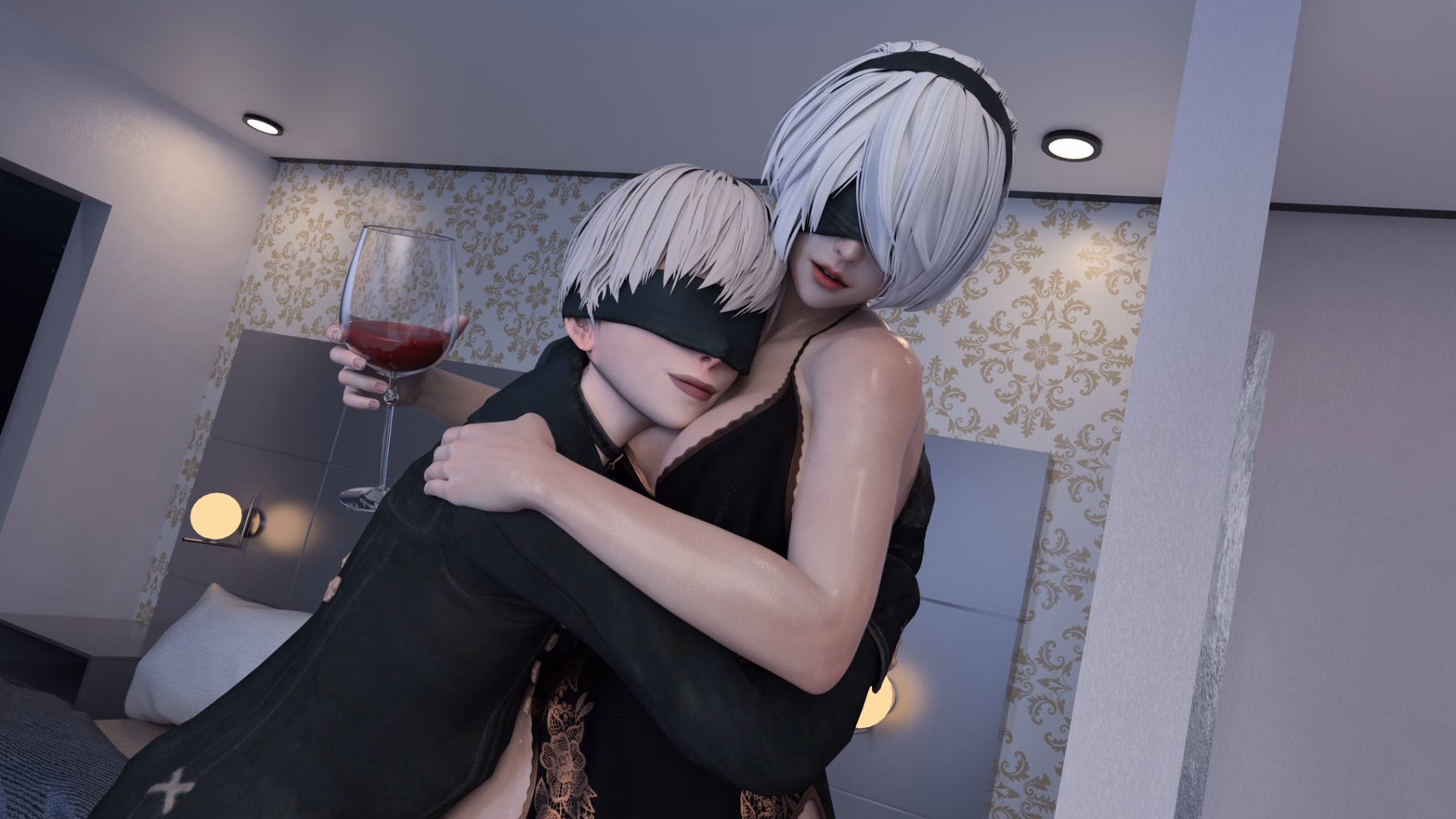 VN Ren'Py Abandoned 2B Interracial NTR [v0.01] [VixenVail]