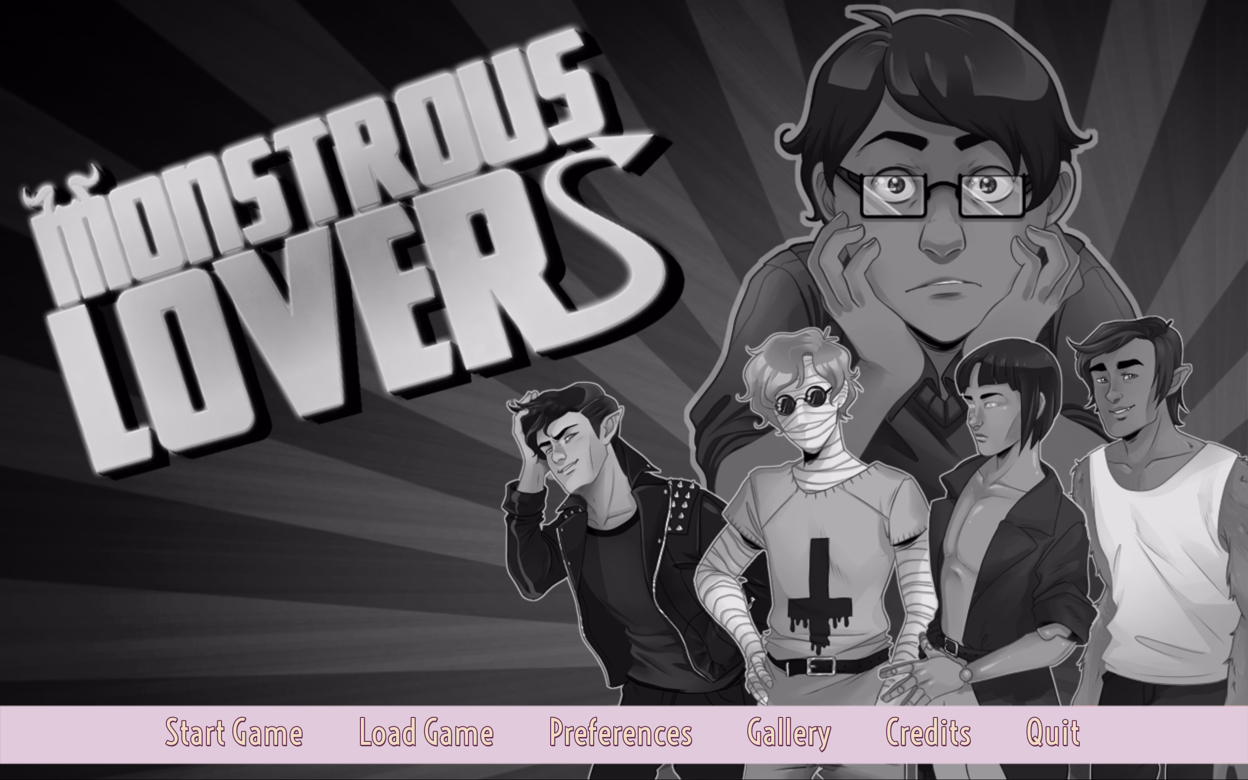 VN Ren'Py Completed Monstrous Lovers [v1.0] [Man-Eater Games]
