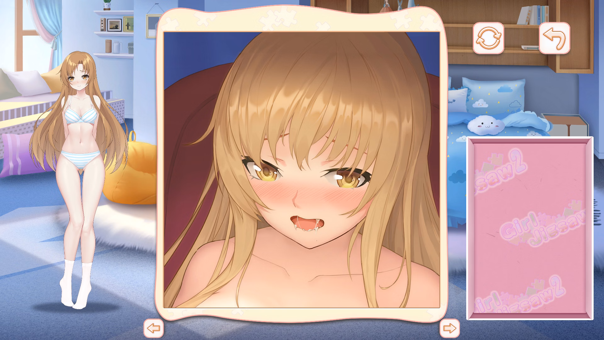 Unity Completed Girl Jigsaw 2 [Final] [Cartoon game]