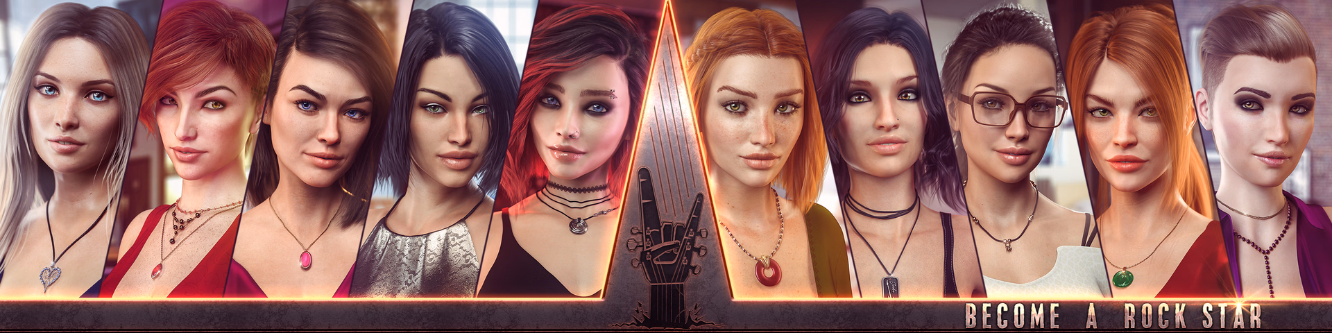 VN Ren'Py Completed Become a Rock Star [v1.01] [Mr Jet] download