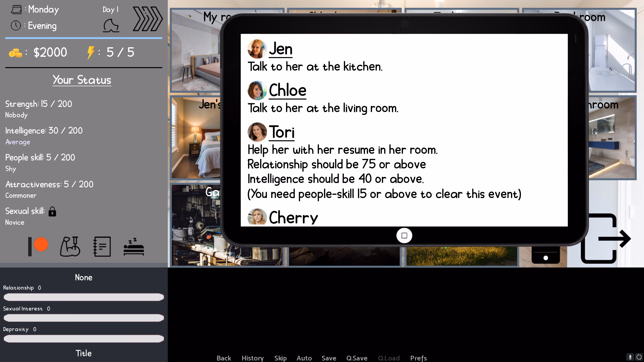 Ren'Py Abandoned A Tale of One City [v3.7] [Project Blossom]