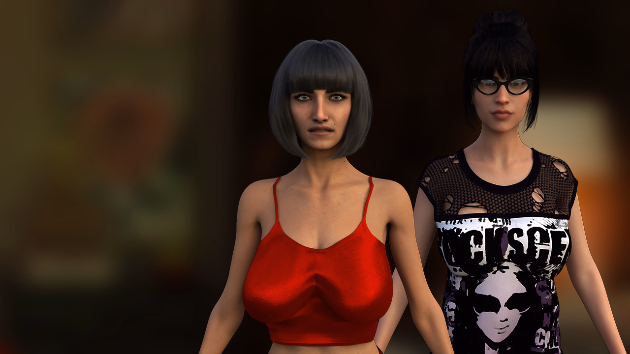VN Ren'Py Abandoned Beneath a Neon Sun [v0.1.10] [Lucky Slap Games]
