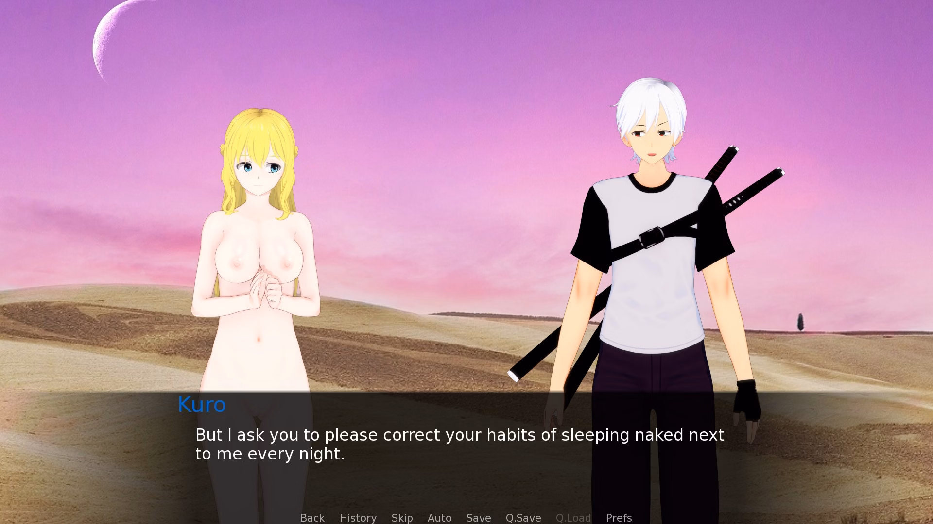 VN Ren'Py Abandoned Kuro [v1.0] [Renlion69]