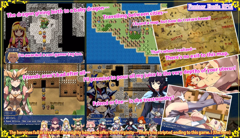 RPGM Completed The Ten Heroines [Final] [Almonds & Big Milk]