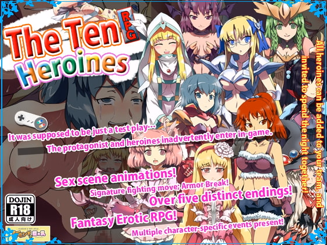 RPGM Completed The Ten Heroines [Final] [Almonds & Big Milk]