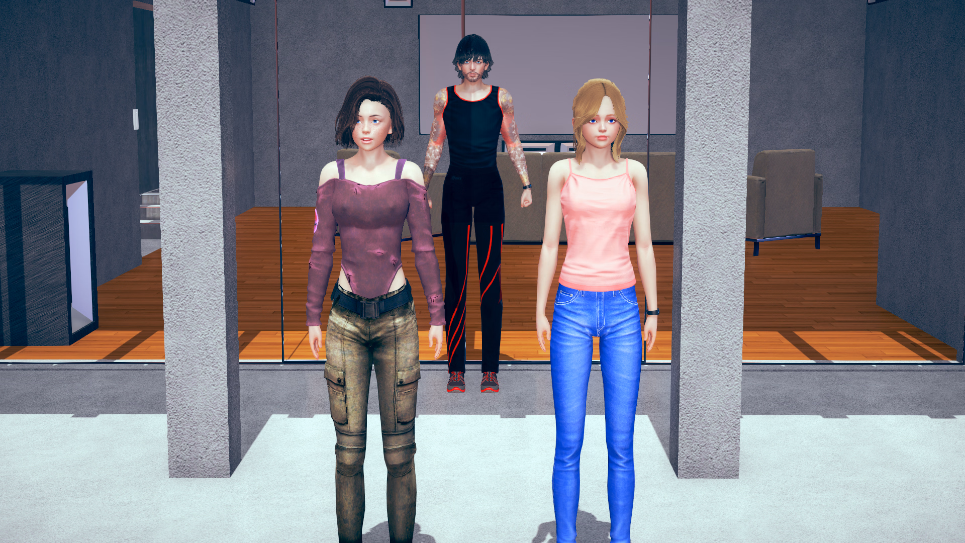 VN Ren'Py Abandoned Angel Bay [v0.6] [TaintedWays]