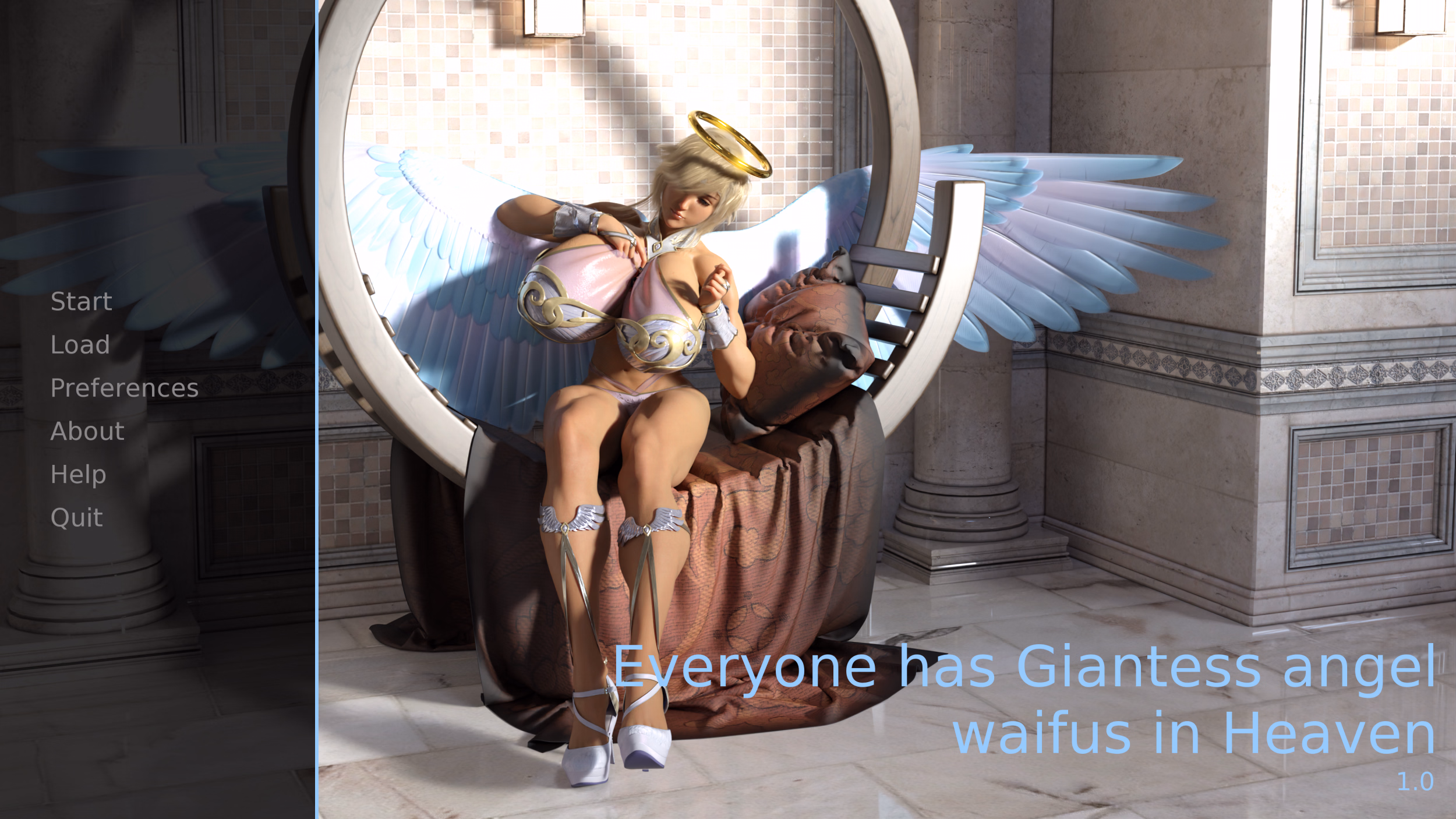 VN Ren'Py Completed Everyone Has Giantess Angel Waifus in Heaven [v1.0] [gtswaifuism]
