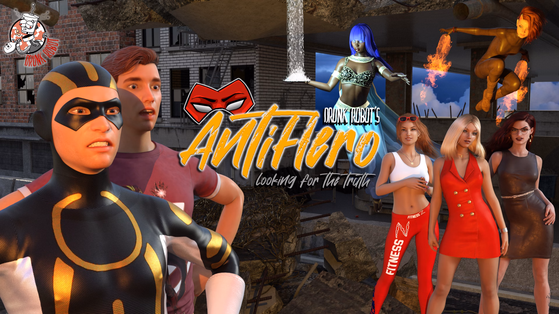 Unity Abandoned AntiHero [v0.40] [Drunk Robot]