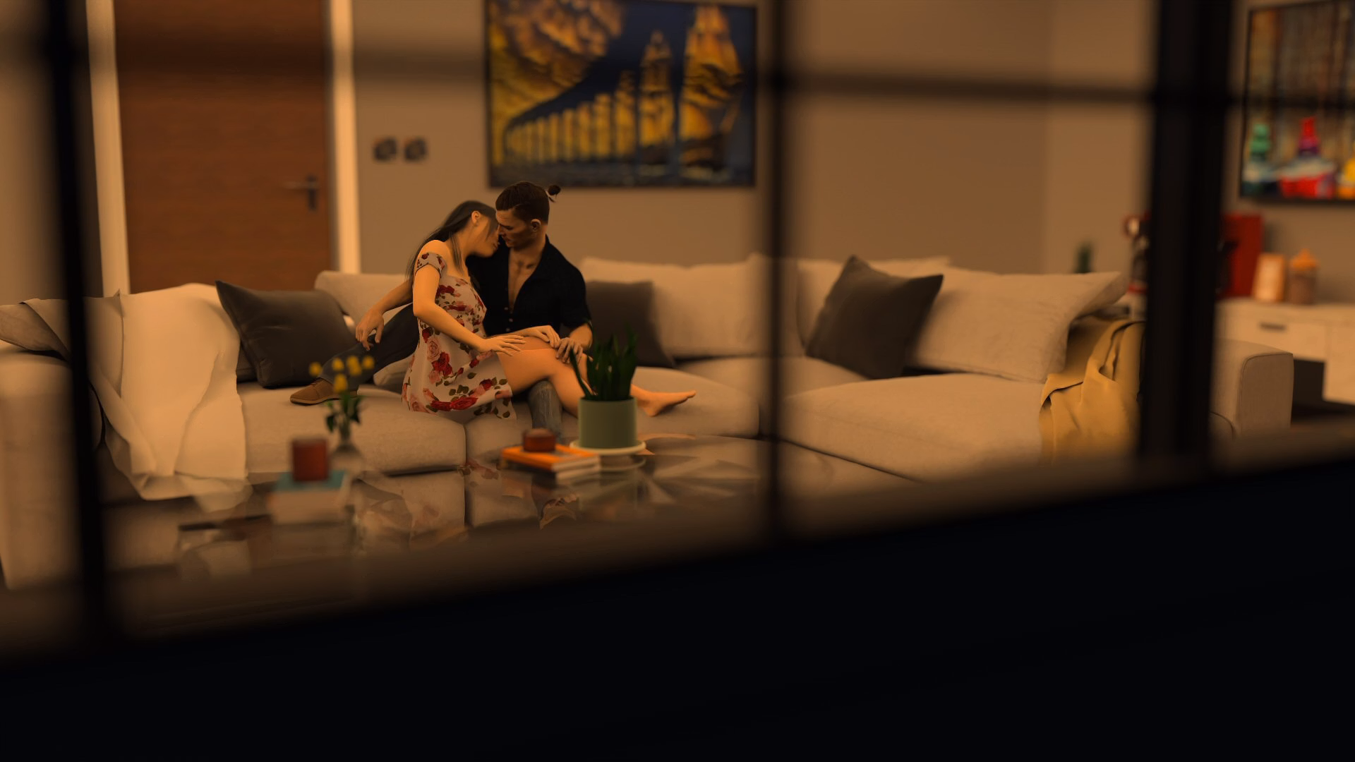 VN Ren'Py Abandoned Watching My Wife [v0.6.1] [Illegible Mink]