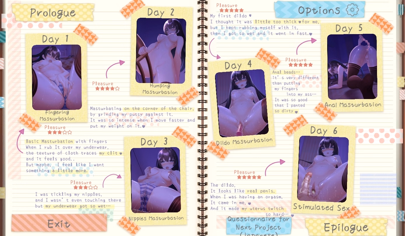 Unity Completed The Earnest Committee Chair Has a Masturbation Diary [Final] [Dobuworks]