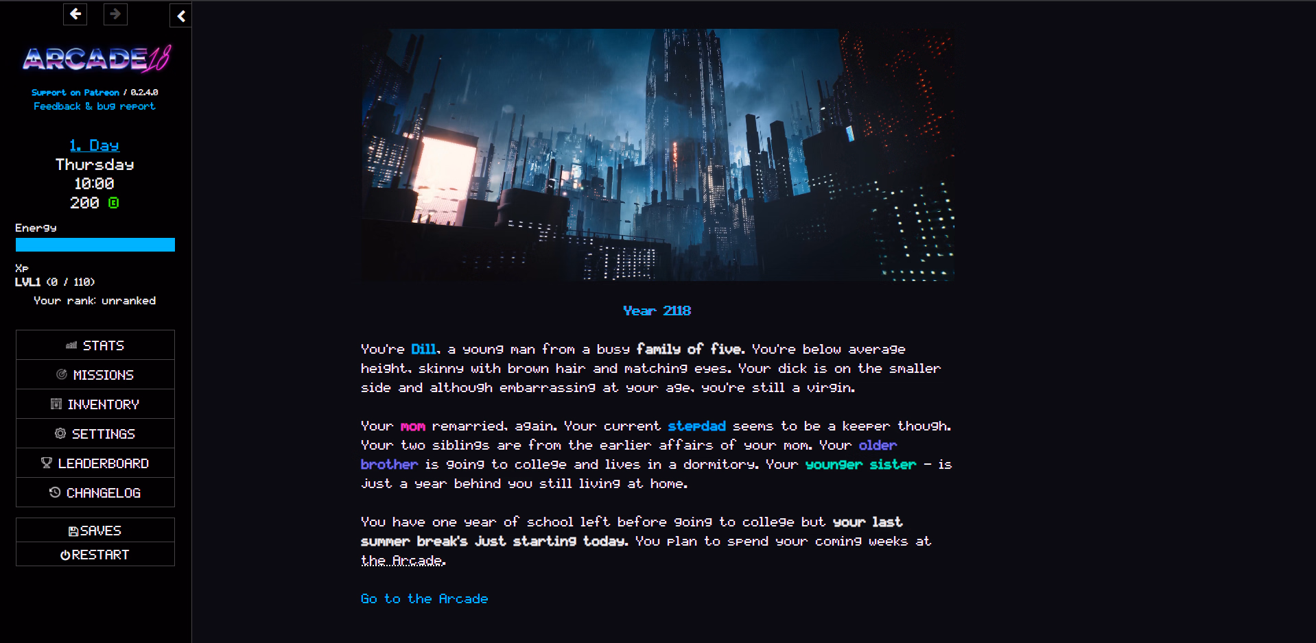 HTML Abandoned Arcade 18 [v0.2.4.1] [Mizperix]