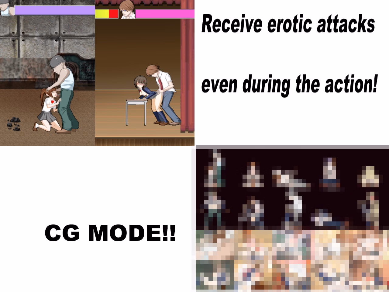 Others Completed Pretty Girl Action Game - The School Regaining [v912] [Doriane]