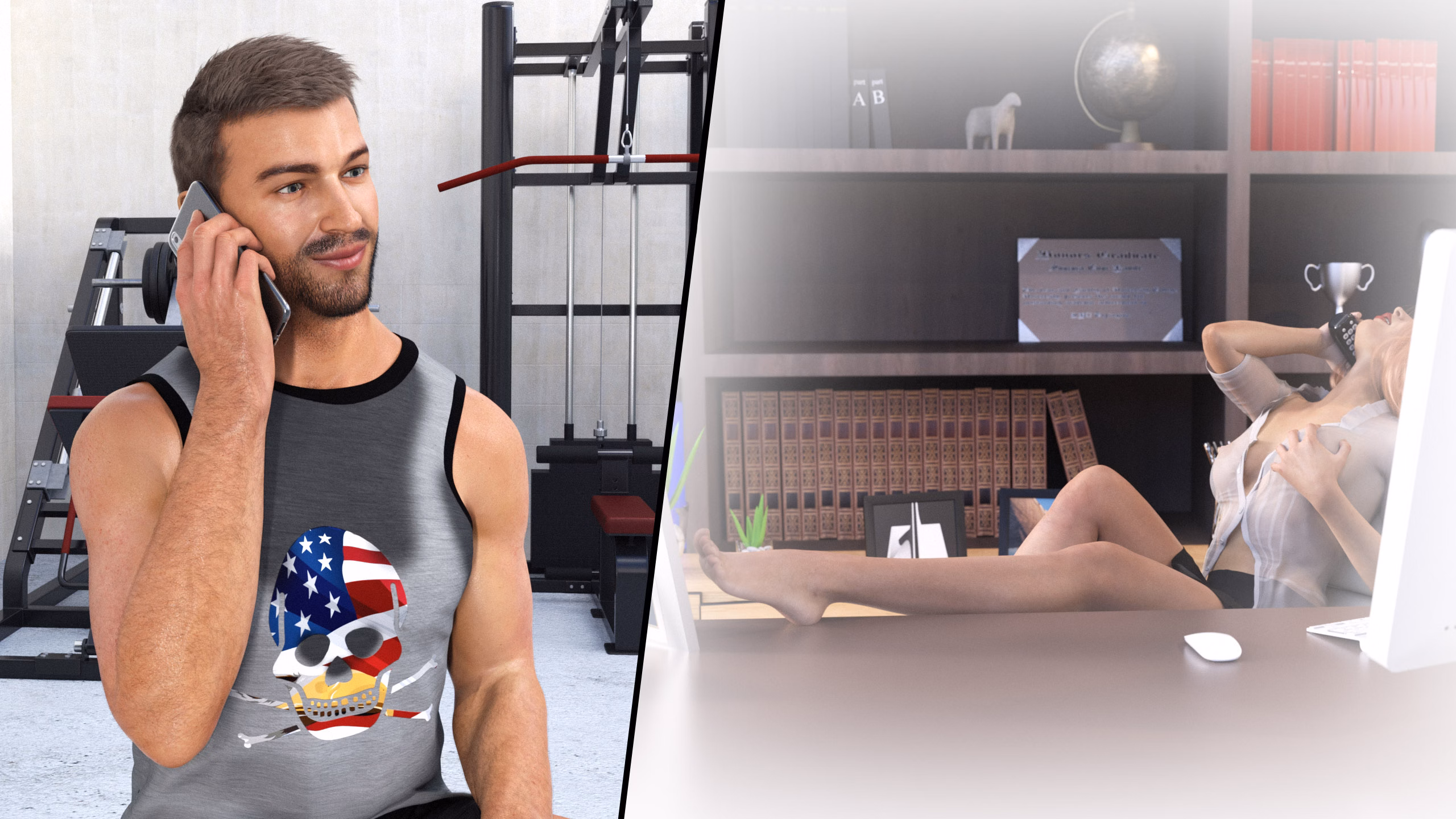 Ren'Py Abandoned Drive Story [Demo v0.313] [Erotic Blossom]