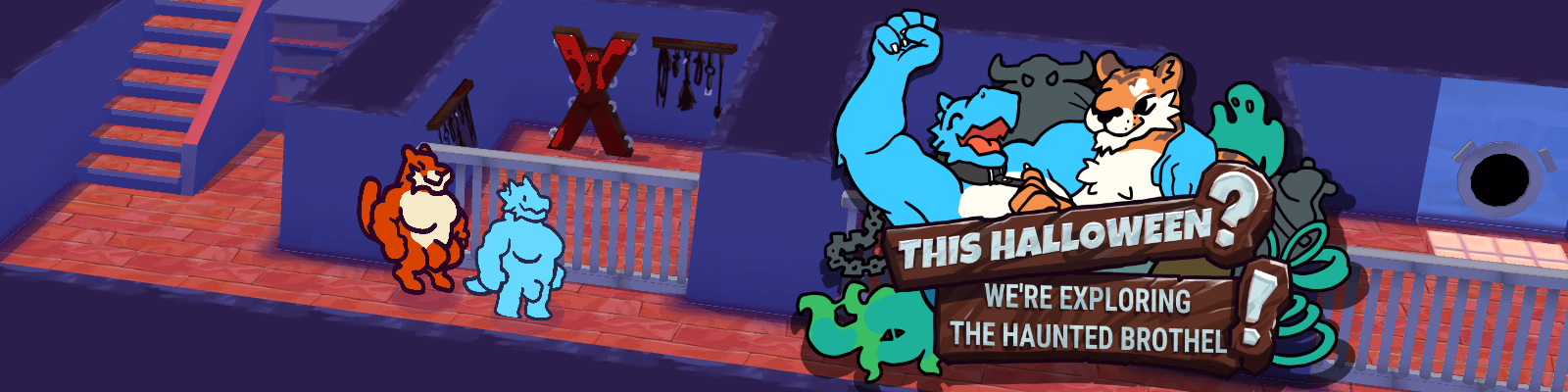 Unity This Halloween? We're Exploring the Haunted Brothel! [v0.35a] [Pastry Games]