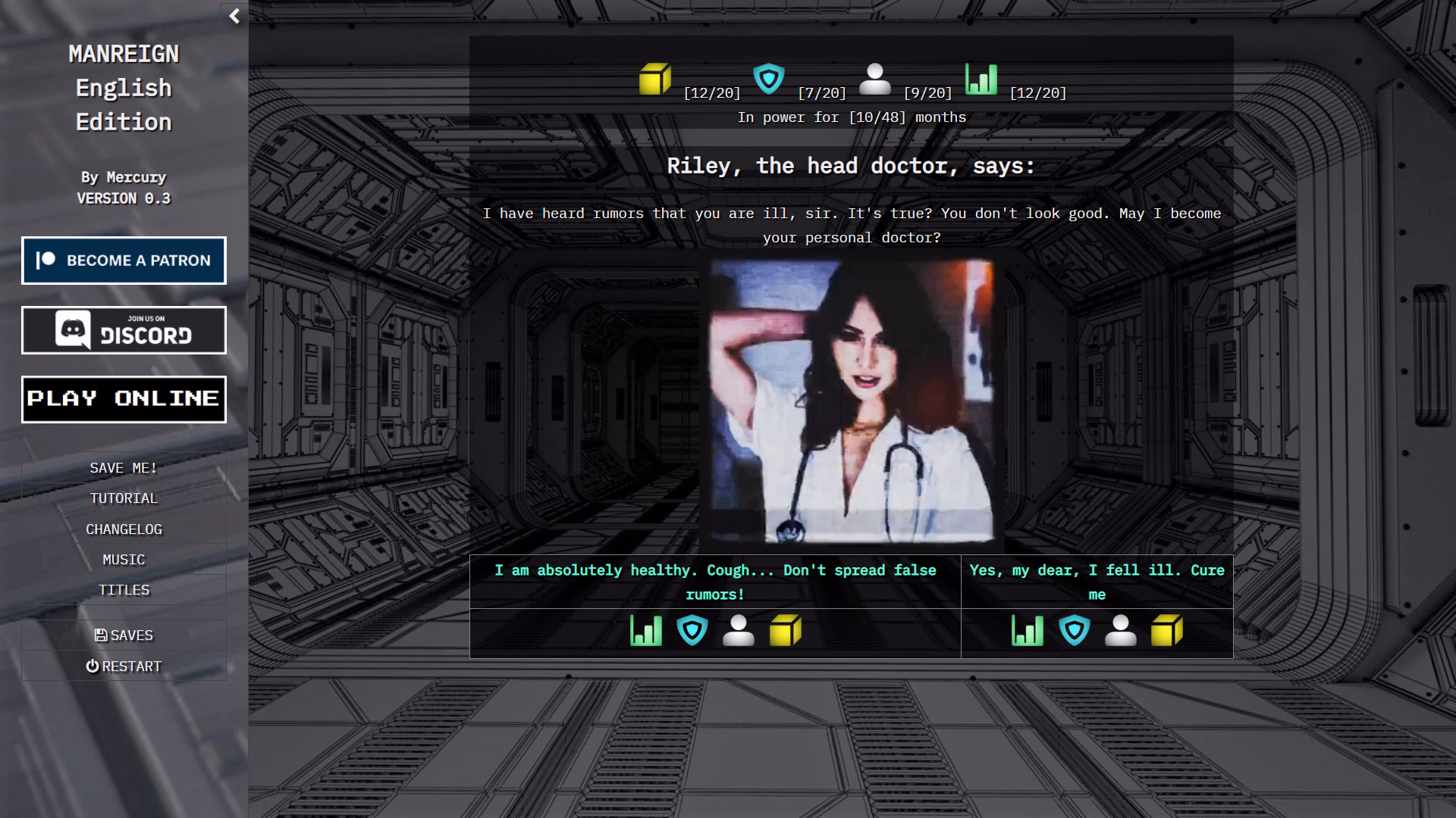 HTML Completed Manreign [v1.0] [MercuryDev]