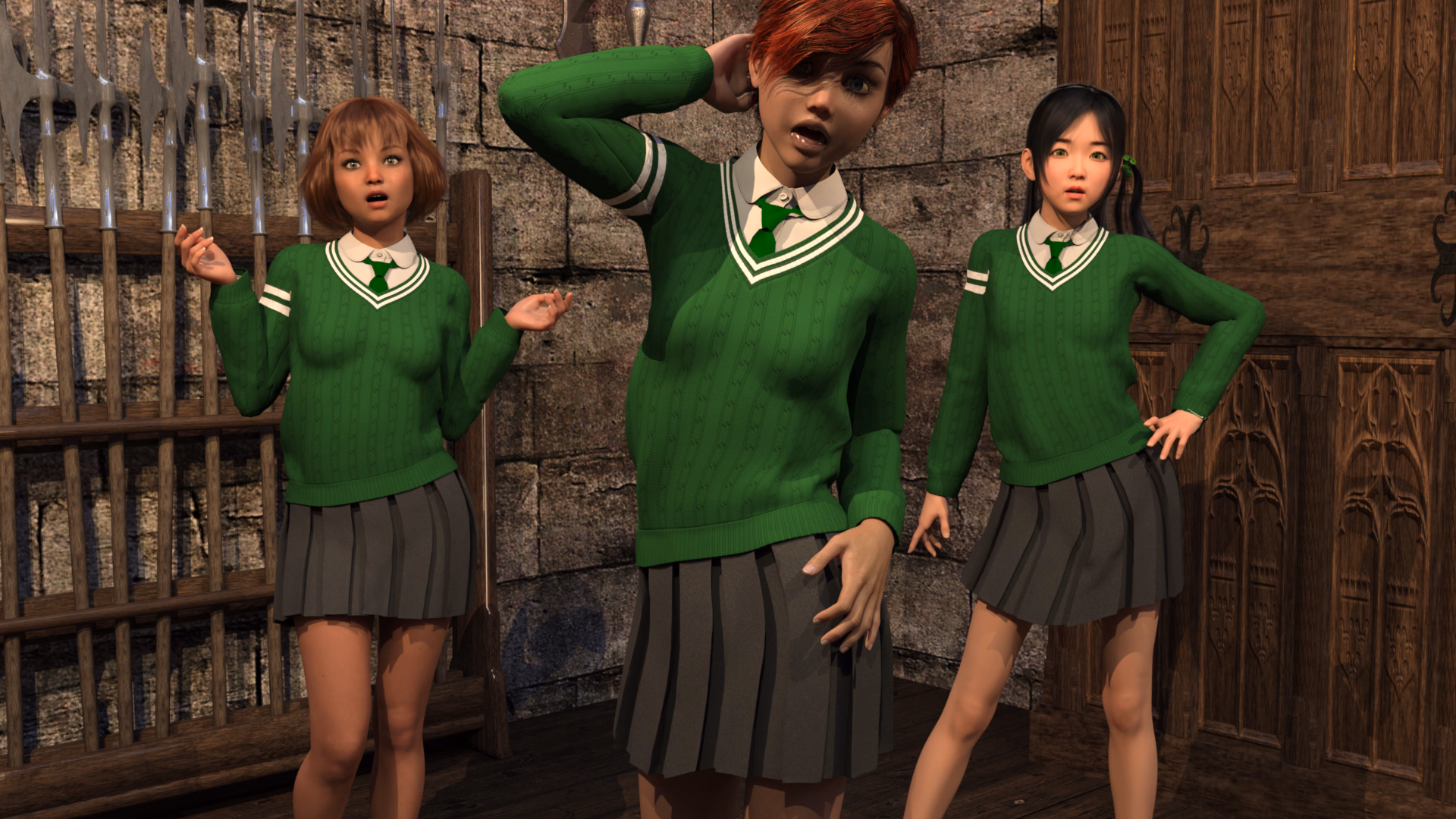 Unity Abandoned Teen Witches Academy - Remastered [v0.777] [Drunk Robot]