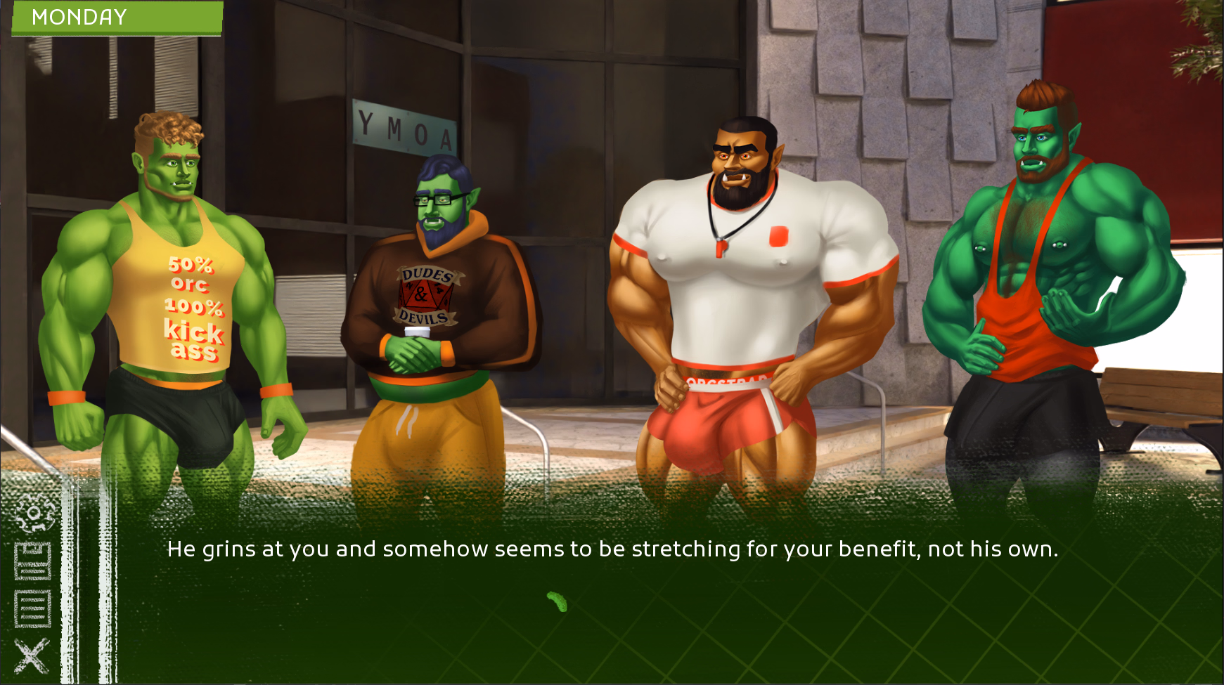 VN Ren'Py Abandoned Orc Running Club [v0.88] [Deevil]