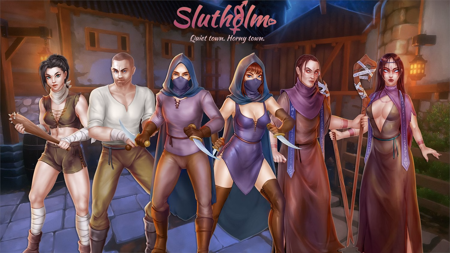 VN Unity Abandoned Slutholm: Dream Town [September 2021] [Darot Games]