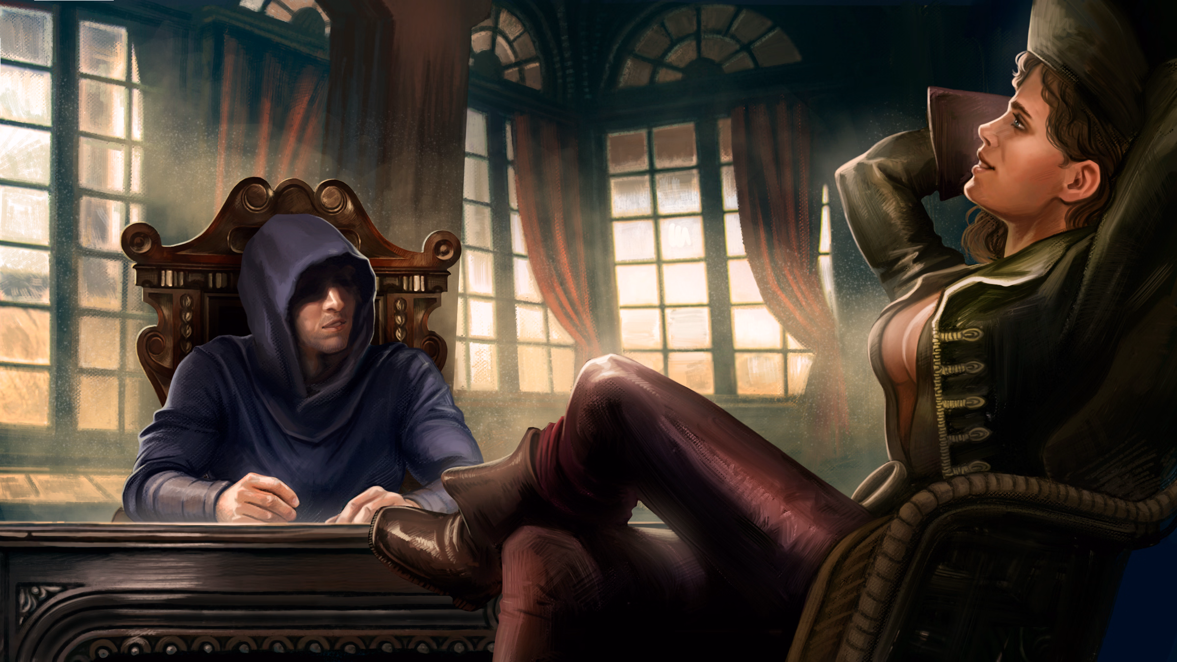VN Ren'Py Completed The Book of Bondmaids [v2.0.0c + DLCs] [Kamti Games Studios]