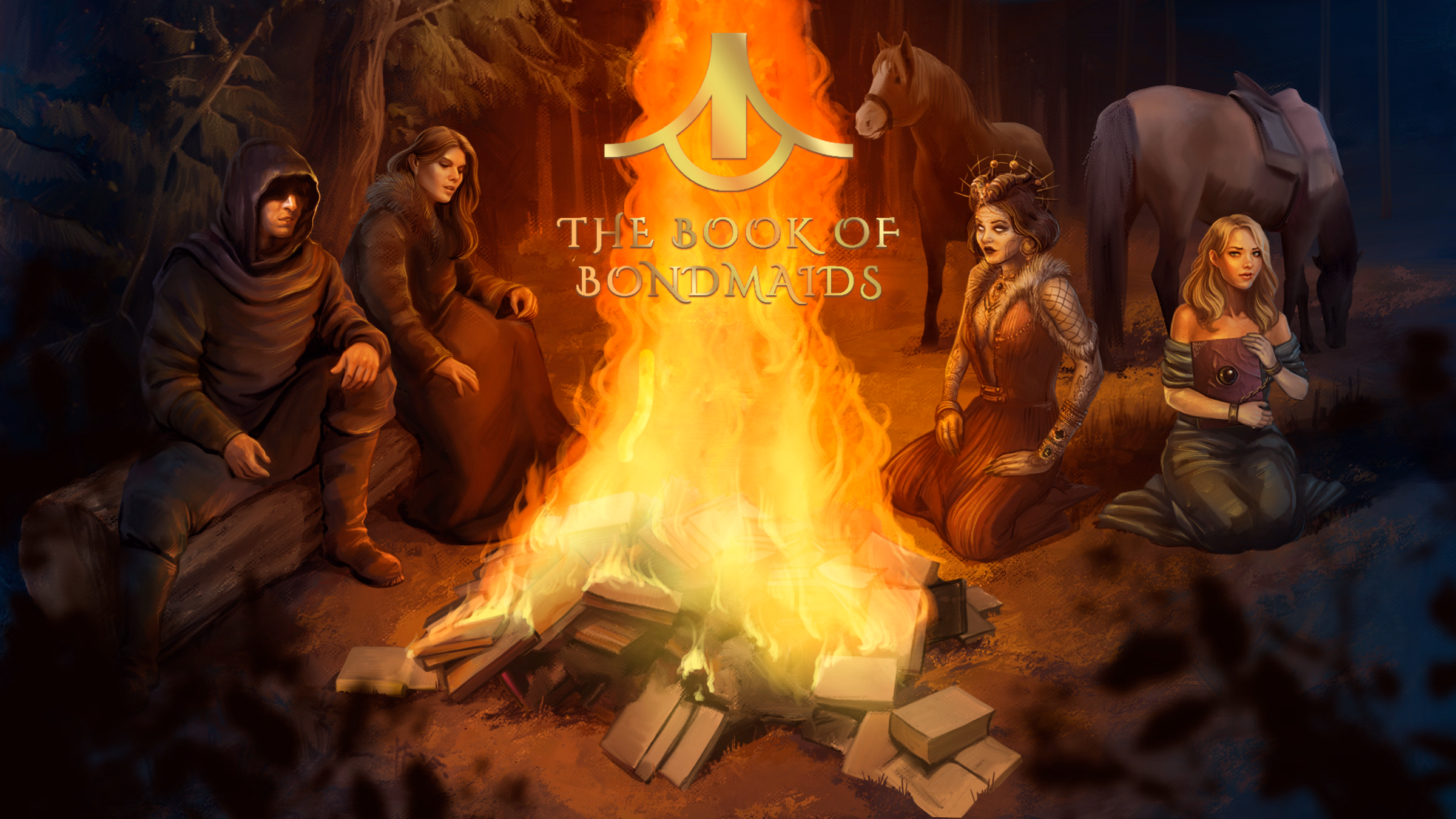 VN Ren'Py Completed The Book of Bondmaids [v2.0.0c + DLCs] [Kamti Games Studios]