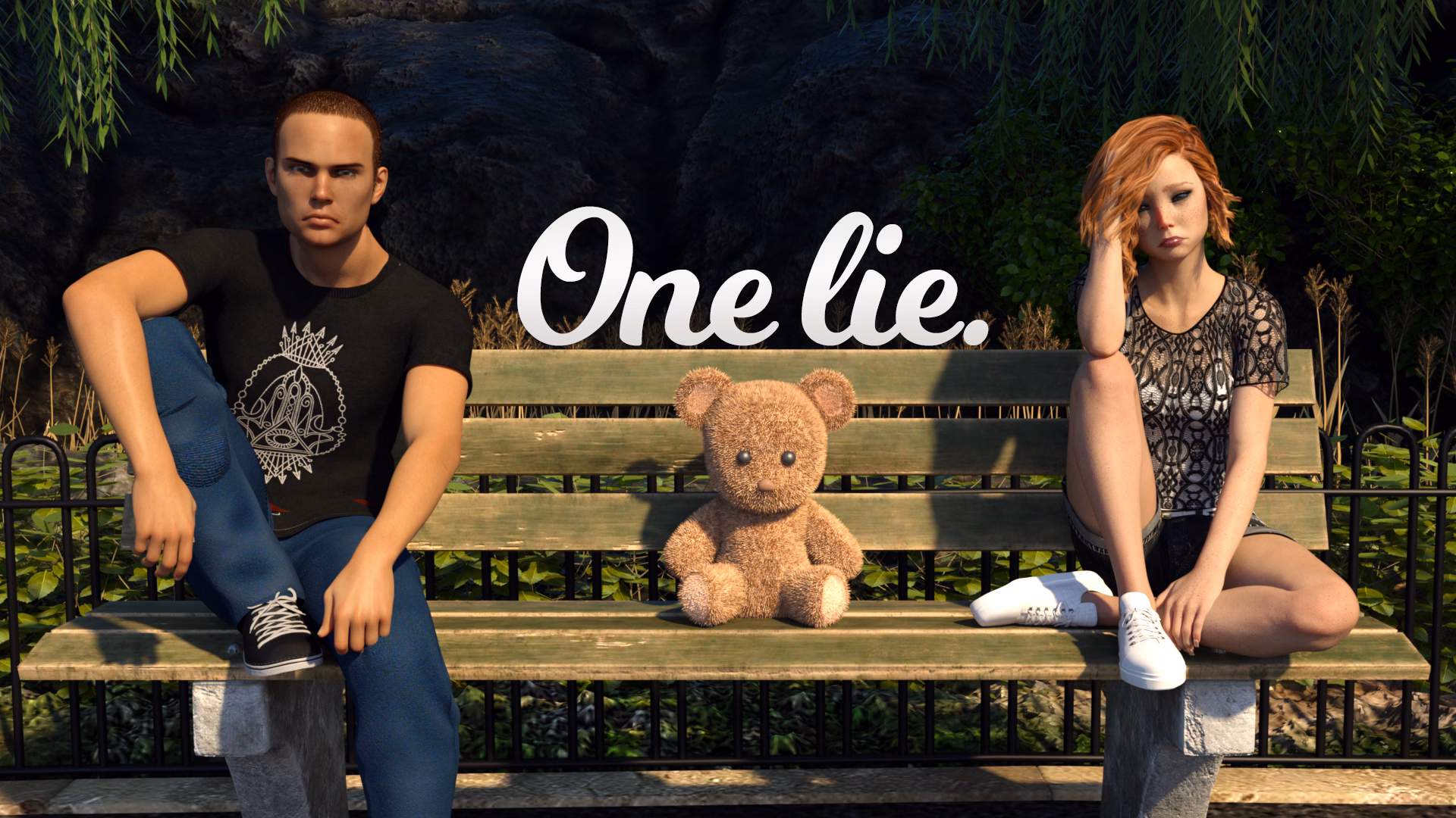 VN Ren'Py Completed One Lie [v1.0] [Wooden Donkeys]
